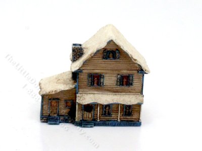 (image for) 1/144th Scale Resin Winter Farmhouse