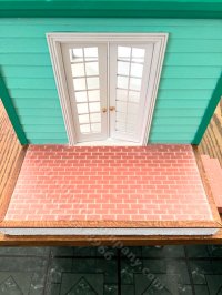 (image for) Assembled Teal Farmhouse