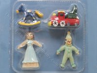 (image for) Vintage Miniature Toy Set for Dollhouses