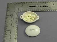 (image for) Dollhouse Scale Model Cauliflower Dish by Pride of Plaice