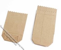 (image for) Miniature Set of 4 Paper Shopping Bags for Dollhouses