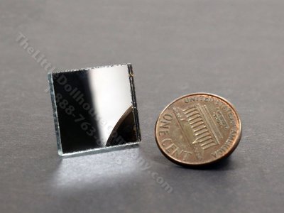 (image for) Miniature Square Mirror by Keenderson for Dollhouses
