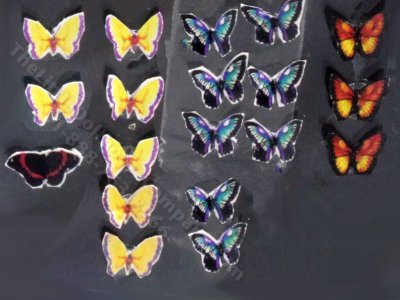 (image for) Miniature Butterfly for Dollhouses (1pc)