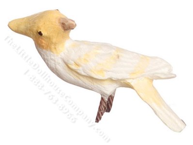 (image for) Miniature Parrot for Dollhouses
