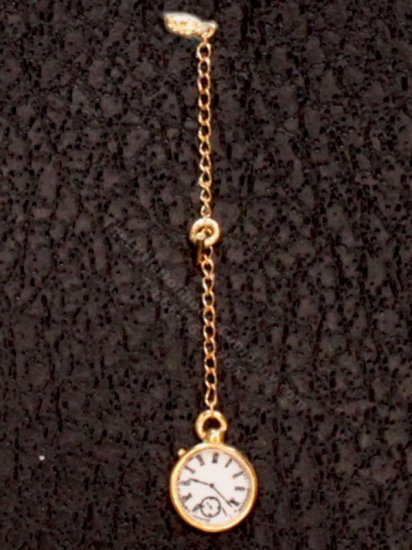 (image for) Miniature Gold Pocket Watch by Don Henry