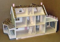 (image for) Real Good Toys 1769 Dollhouse, Harborside Mansion w/Conservatory