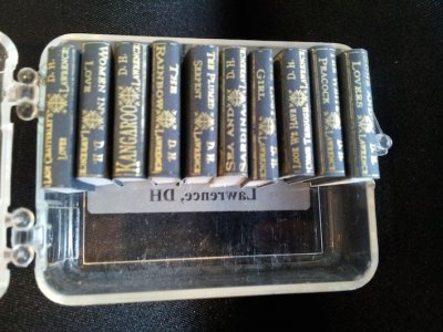 (image for) Reproduction DH Lawrence Books for Dollhouses