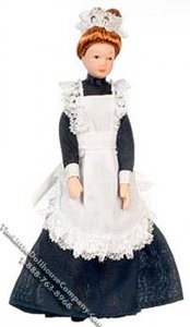 (image for) Dollhouse Scale Model Maid Doll
