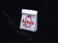 (image for) Miniature Fast Food Take Out Bag for Dollhouses