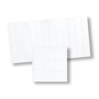 (image for) Dollhouse Scale Model Plain Tiles - White Gloss