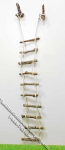 (image for) Miniature Rope Ladder for Dollhouses