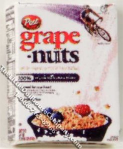 (image for) Miniature Replica Cereal Box for Dollhouses