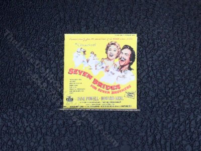 (image for) Miniature 7 Brides for 7 Brothers Record Sleeve for Dollhouses