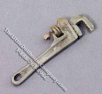 (image for) Dollhouse Scale Model Pipe Wrench