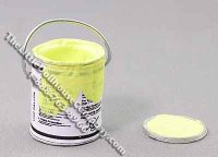 (image for) Dollhouse Scale Model Gallon Can of Yellow Paint with Lid