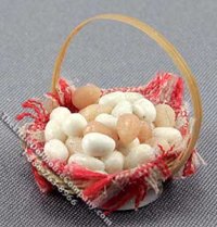 (image for) Miniature Basket of Eggs