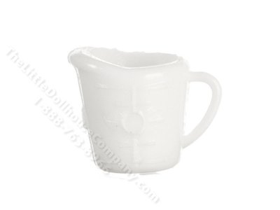 (image for) Miniature White Measuring Cup for Dollhouses