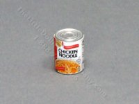 (image for) Miniature Can of Chicken Noodle Soup for Dollhouses