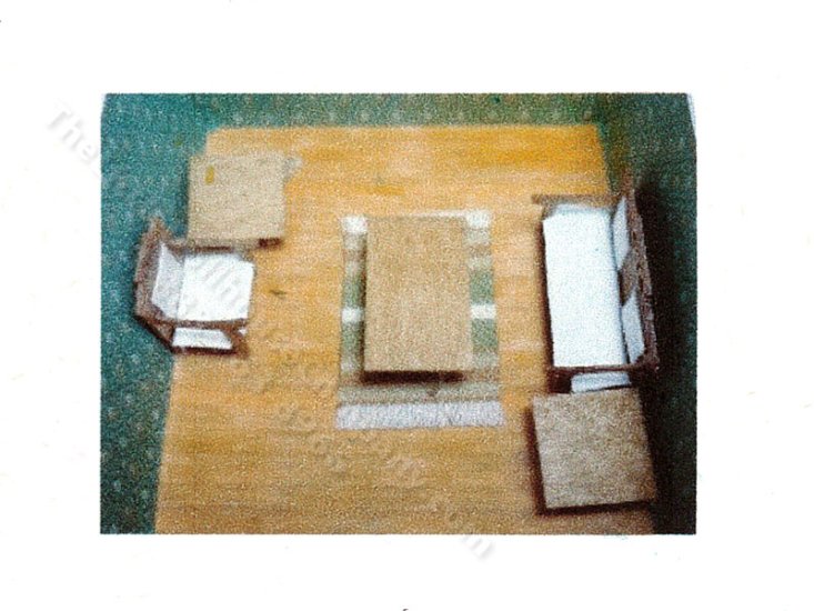 (image for) 1:48 Scale 3pc Summer House Living Room Kit