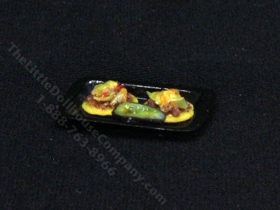 (image for) Miniature Beef Tostadas for Dollhouses