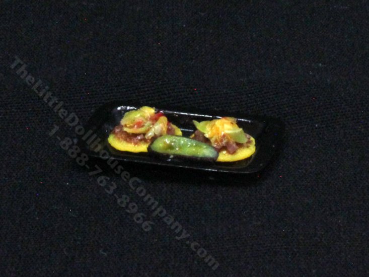 (image for) Miniature Beef Tostadas for Dollhouses