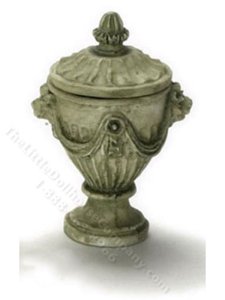 (image for) Miniature Green Jardiniere for Dollhouses