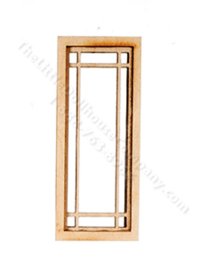 (image for) Miniature Narrow Prarie Window for Dollhouses