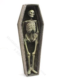 (image for) Miniature Coffin with Skeleton