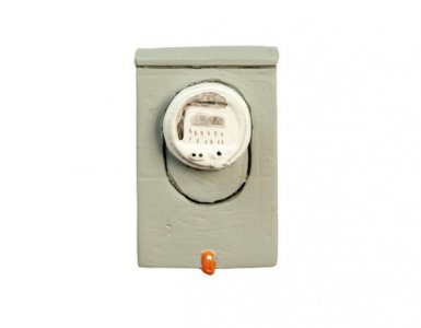 (image for) Miniature Exterior Electric Power Meter