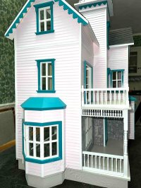 (image for) Assembled Georgian Secret Tower House in Pastel Hues