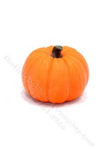 (image for) Dollhouse Scale Model Pumpkin