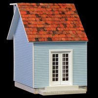 (image for) Real Good Toys E1630 - The Colonial Addition, Double Fr. door