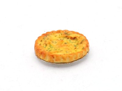 (image for) Miniature Quiche Pie for Dollhouses