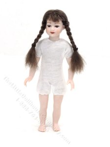 (image for) Ready To Be Dressed Little Girl Doll by Heidi Ott