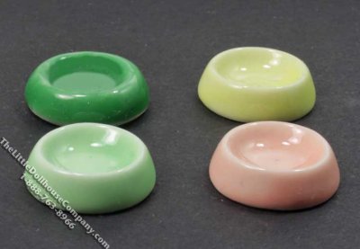 (image for) Miniature Dog Food Bowl for Dollhouses (1/pk)