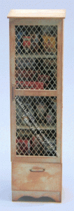 (image for) Miniature Pie Safe Grocery Cupboard Kit