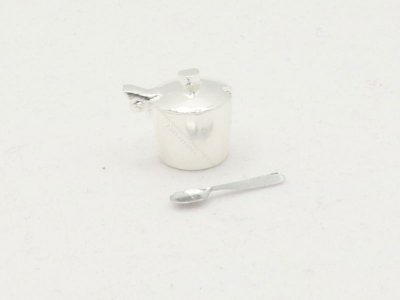 (image for) Miniature Sugar Bowl for Dollhouses