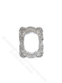 (image for) Miniature Oval Metal Frame for Dollhouses