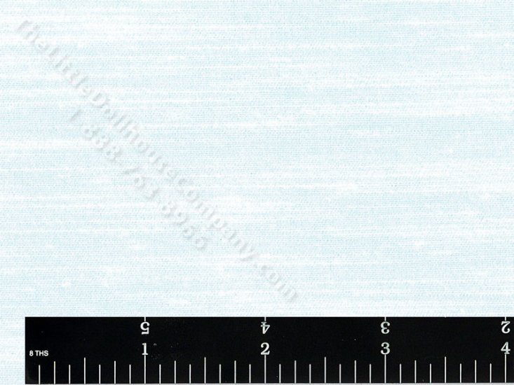 (image for) Springtime Solid Wallpaper for Dollhouses - Blue