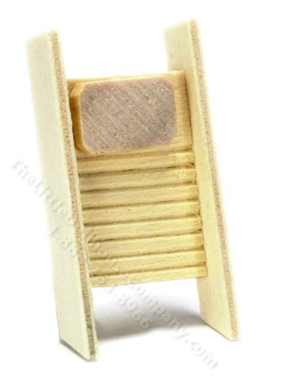 (image for) Miniature Washboard for Dollhouses