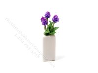 (image for) Miniature Sitting Cat Statuette for Dollhouses