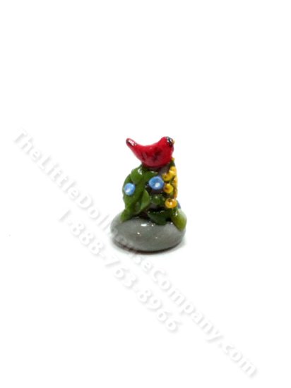 (image for) Miniature Handmade Cardinal Figurine