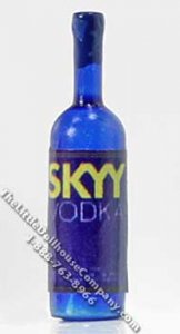 (image for) Dollhouse Scale Model Replica Bottle of Vodka