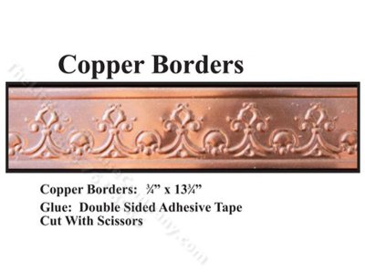 (image for) Dollhouse Scale Model Copper Border