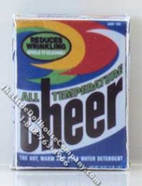 (image for) Miniature Replica Box of Laundry Detergent for Dollhouses