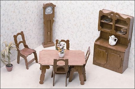 (image for) DIY Miniature Furniture Kits - Dining Room