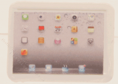 (image for) Miniature White 'ipad' Tablet