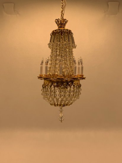(image for) Dollhouse Scale Ballroom Chandelier