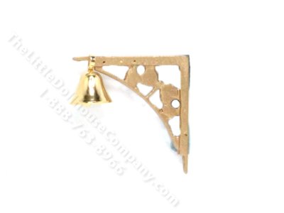 (image for) Miniature Brass Door Bell for Dollhouses