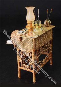(image for) Miniature Artist Worktable by Bette Jo Chudy for Dollhouses
